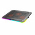 Havit F2073 RGB 3 Fan Gaming Laptop Cooler For 15.6 to 17 inch Laptops (Black)
